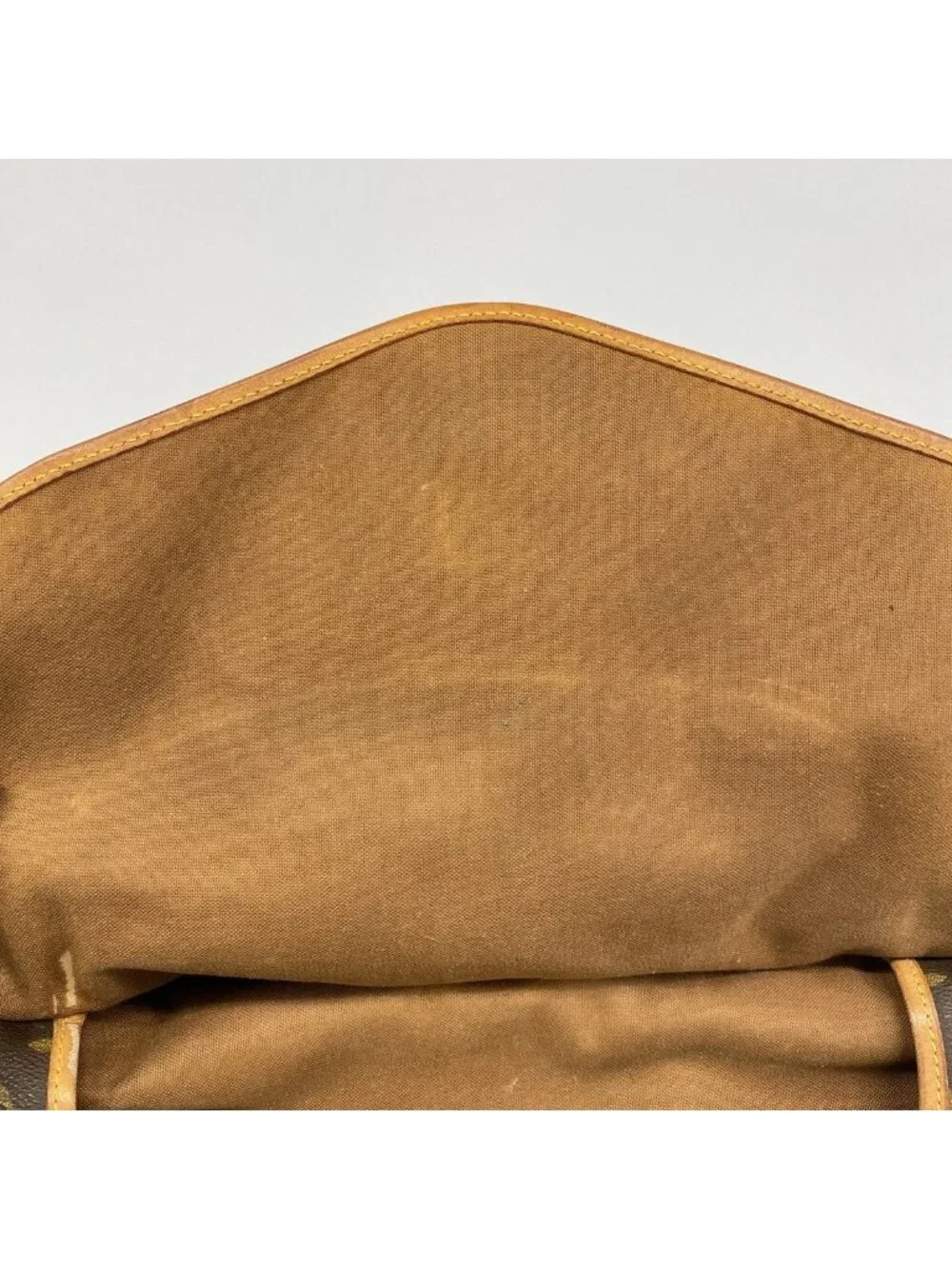 Louis Vuitton Shoulder Bag Monogram Saumur 35 Brown